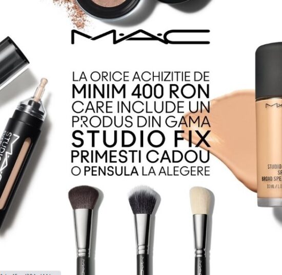 MAC pensula cadou la achizitie