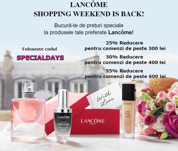 Lancome Special Shopping Days
