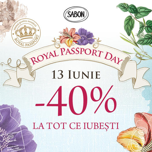 Sabon Royal Passport Day