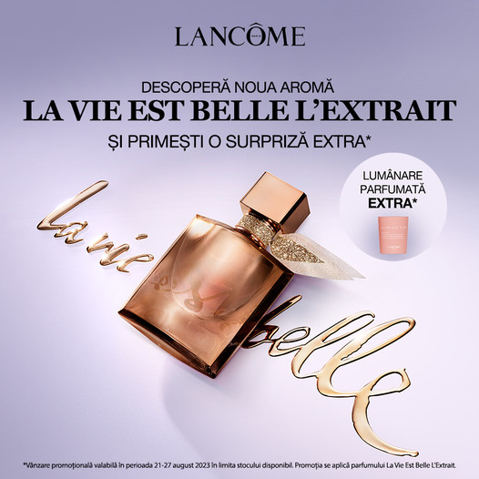 Lancome La Vie et Belle L'Extrait Cadou Lumanare Parfumata