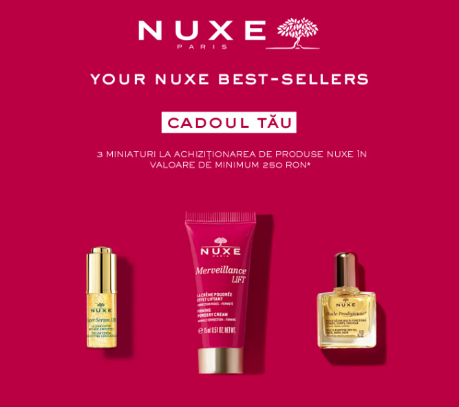 Dr Max Cadou 3 Mini Produse Nuxe