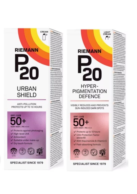 Riemann P20 produse SPF 50+