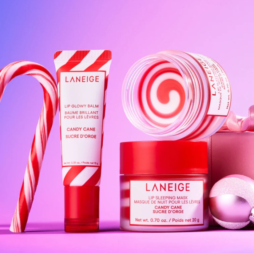 Laneige Lip Sleeping Mask X Lip Glow Balm Candy Cane - Best Beauty ...