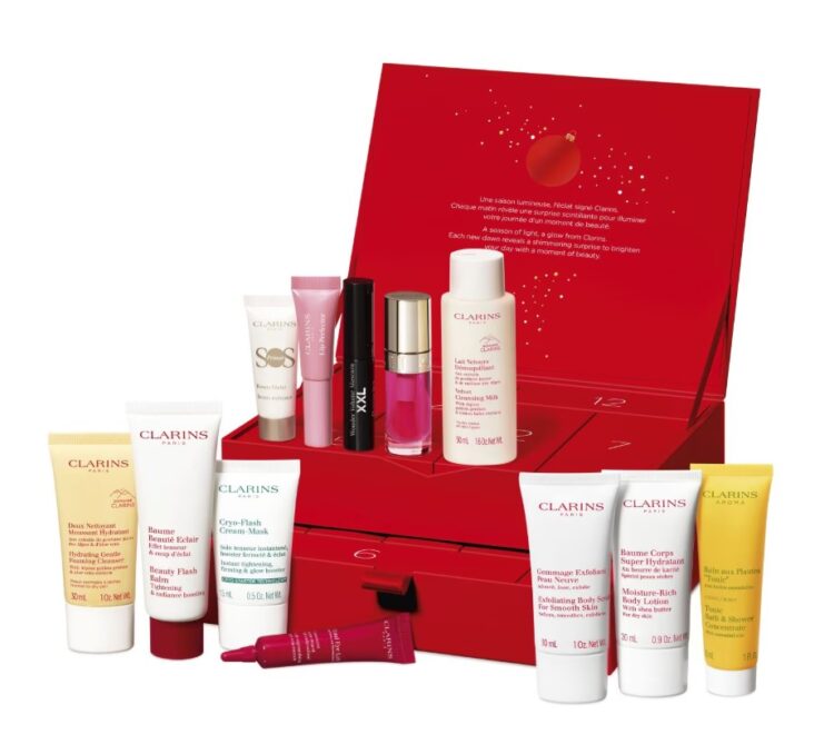 Clarins Advent Calendar 12 Holiday Season 2025